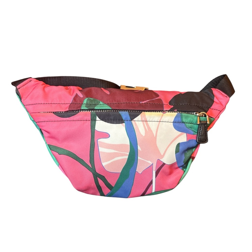 Moncler Felicie Borsa Tropical Print Belt Bag‎ Crossbody Fanny Pack Authentic - Picture 4 of 16